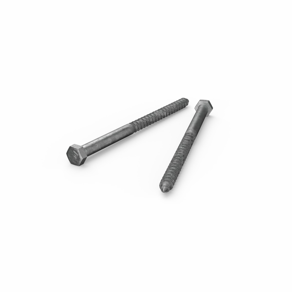 Zenith M12 x 200mm Hot Dip Galvanised Hex Head Coach Screw - Each