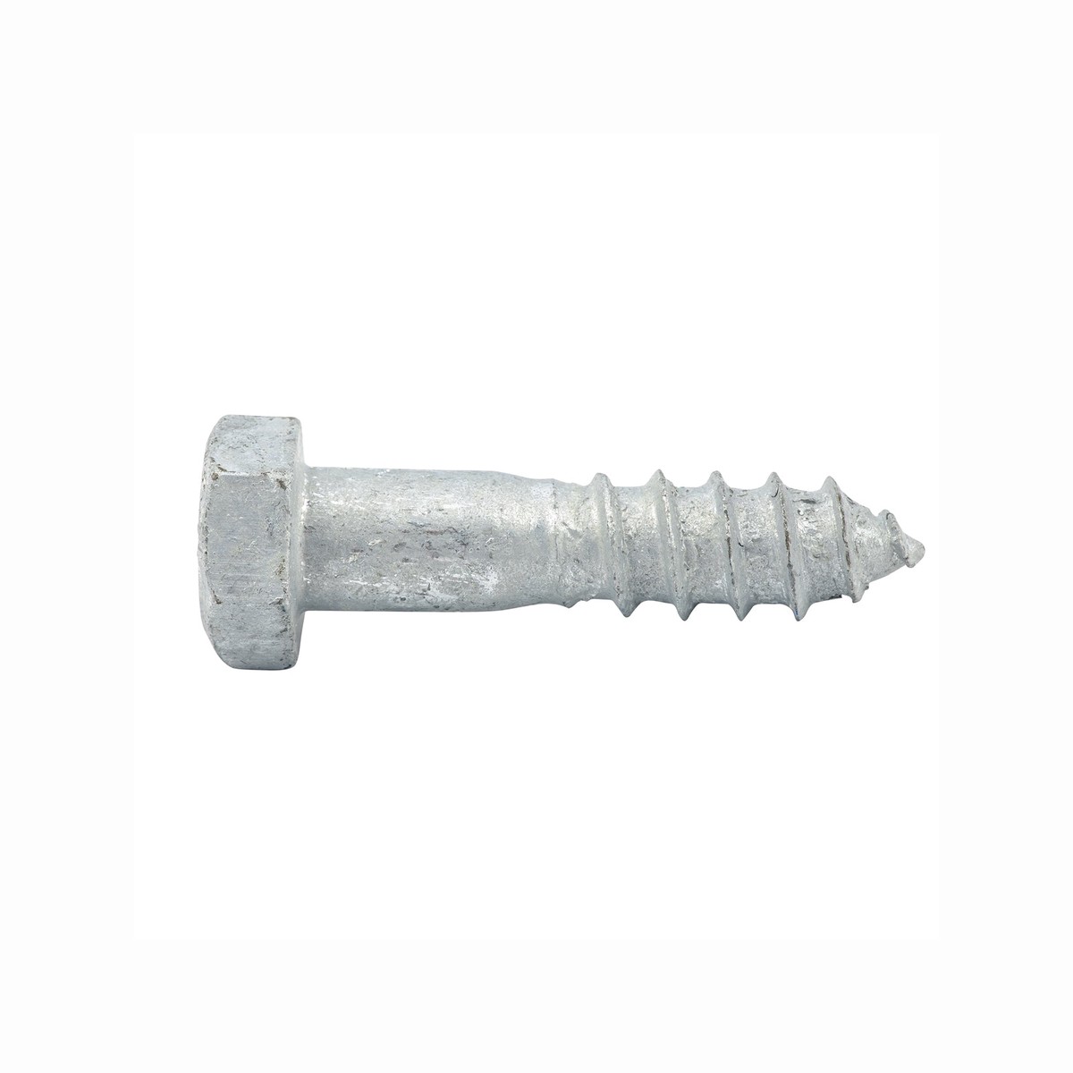 Zenith M12 x 50mm Hot Dipped Galvanised Coach Screw - Hex Head, Each