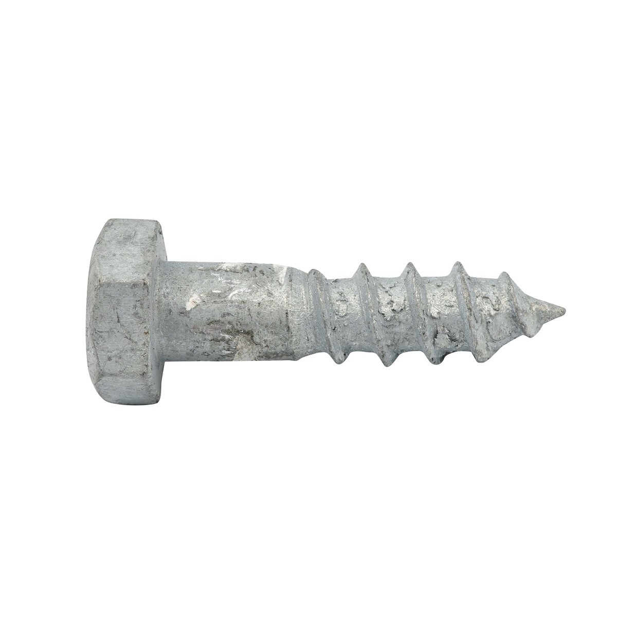 Zenith M12 x 65mm Hot Dip Galvanised Hex Head Coach Screw - 4.6 Grade Steel, Single
