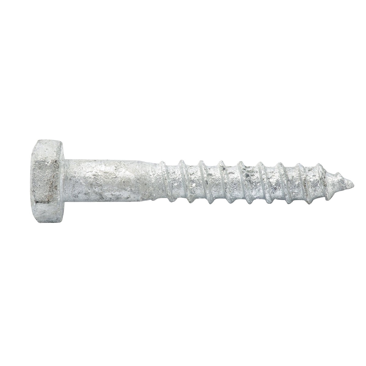 Zenith M6 x 40mm Hot Dipped Galvanised Hex Head Coach Screw - Each