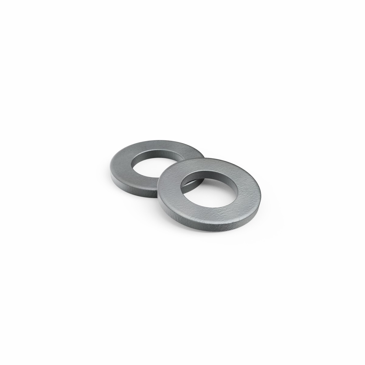 Zenith M12 Hot Dipped Galvanised Flat Round Washer - 4.6 Grade Steel, Each