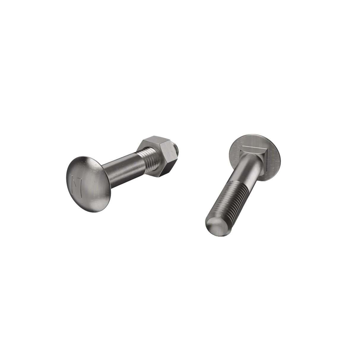 Zenith M12 x 65mm Stainless Steel 304 Cup Head Bolt and Nut