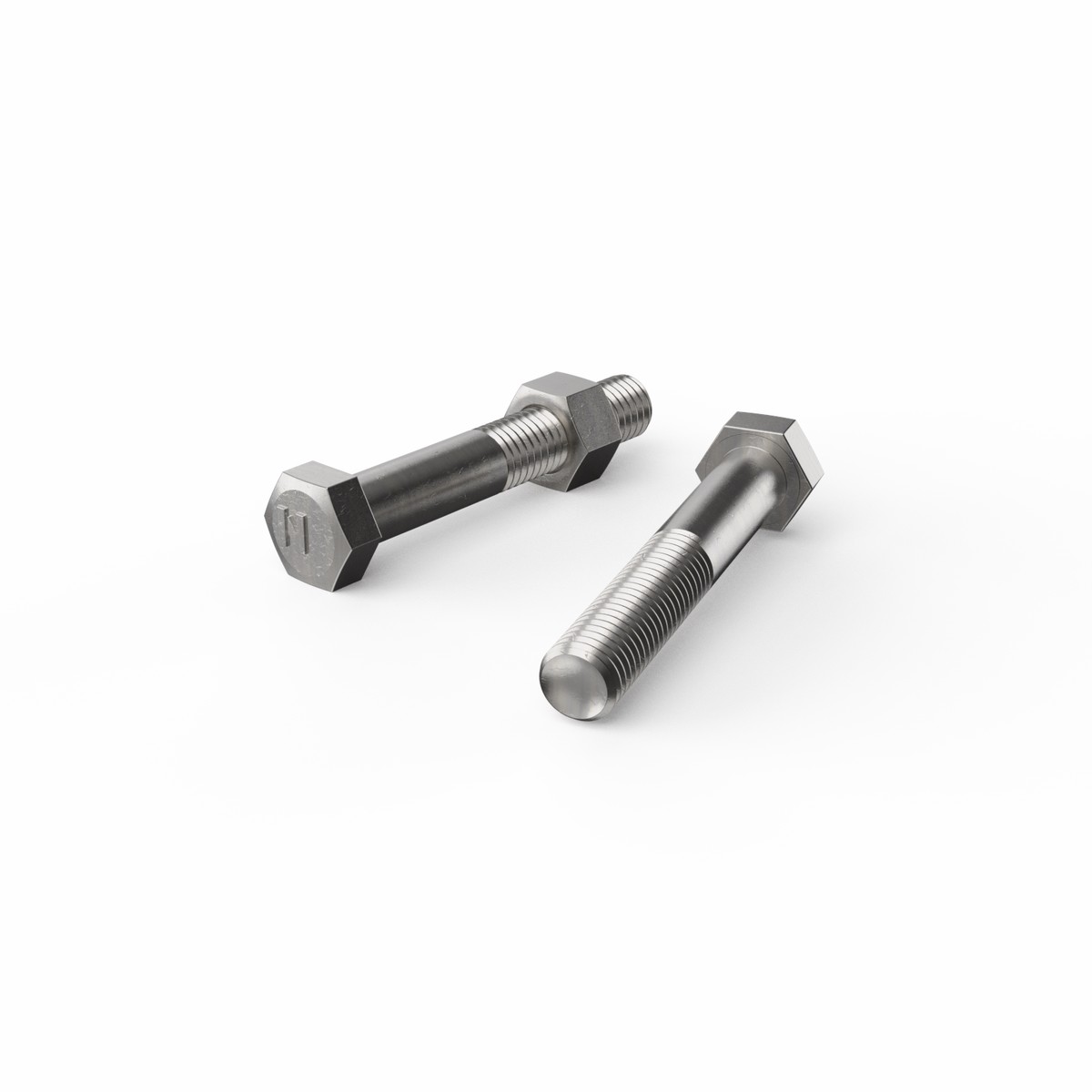 Zenith M12 x 75mm 304 Stainless Steel Hex Head Bolt and Nut