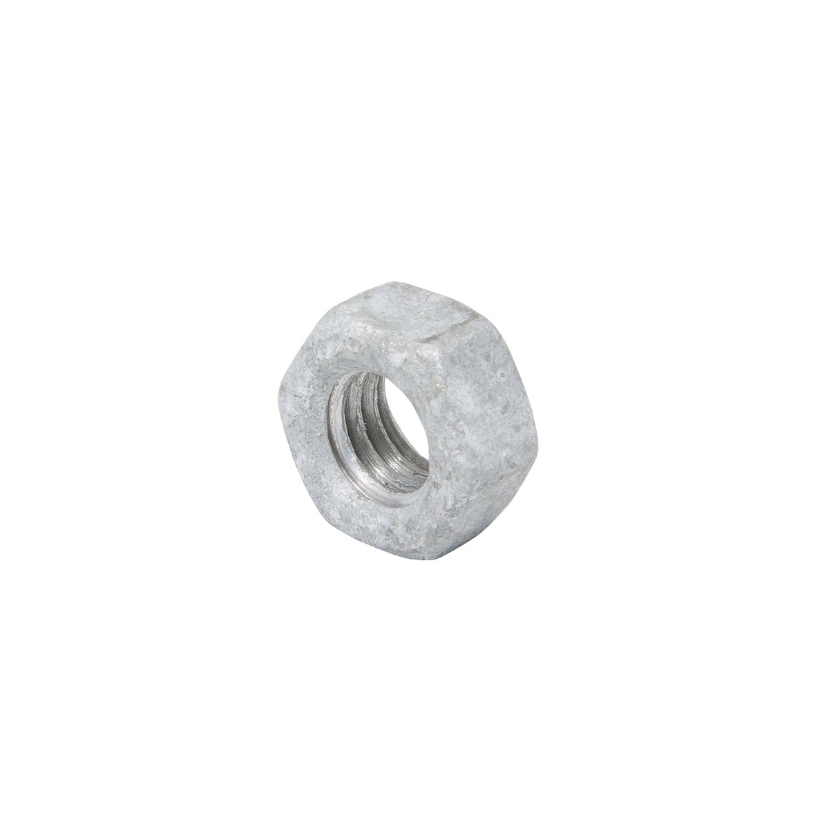 Zenith M6 Hot Dipped Galvanised Hex Nut, 4.6 Grade Steel