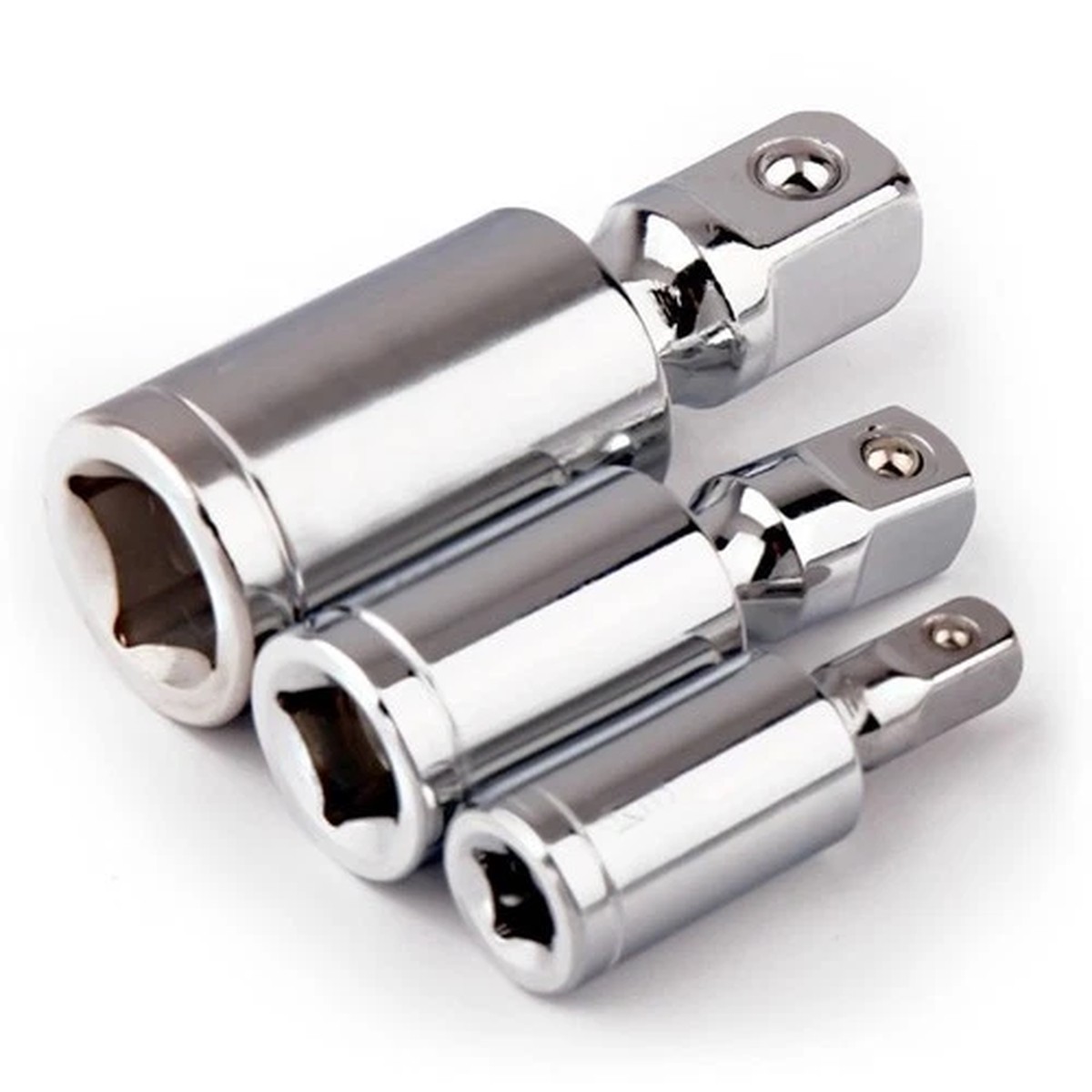 1 Pieces 1/4/ 3/8 /1/2 Joint Set Ratchet Angle Extension Bar Socket Adapter
