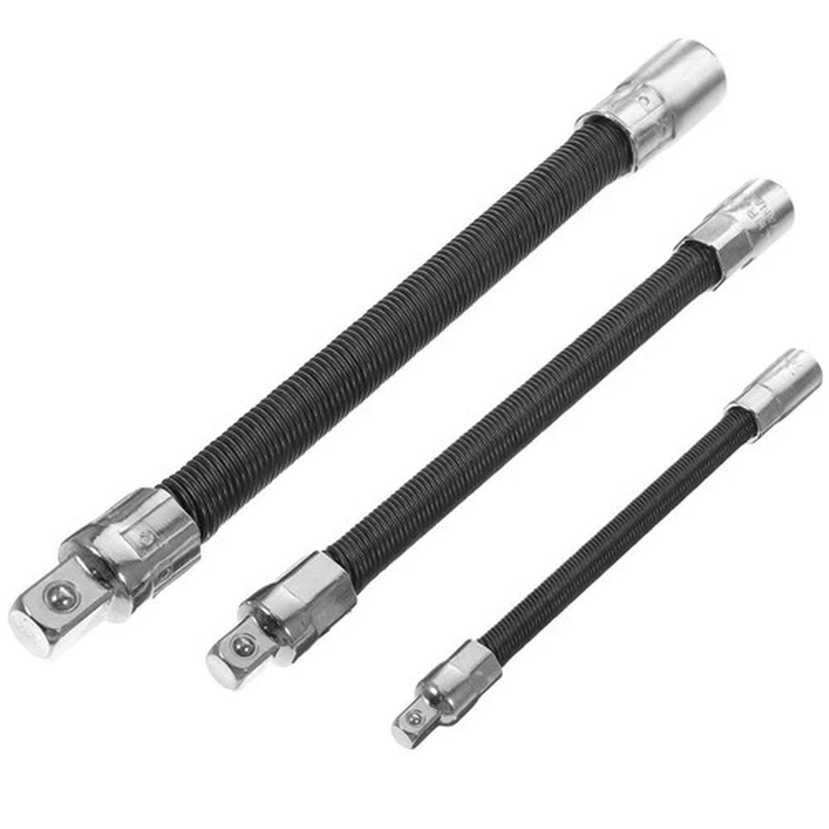 1 Set Socket Wrench Extension Spanner Extension Bar Drive ratchet extension