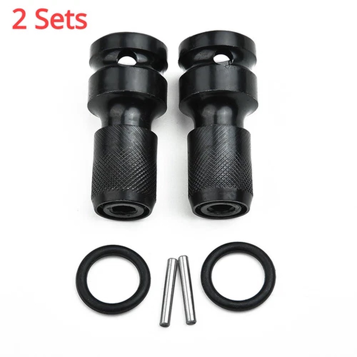 1/2'' Square To 1/4'' Hex Ratchet Socket Adapter Drive Converter Impact Wrench