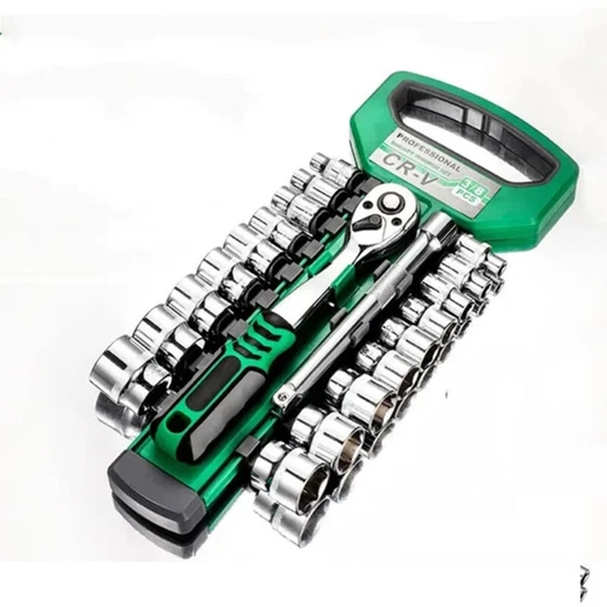 1/4 3/8 1/2 Inch Ratchet Wrench 72 Tooth Drive Socket DIY Hand Tool Set