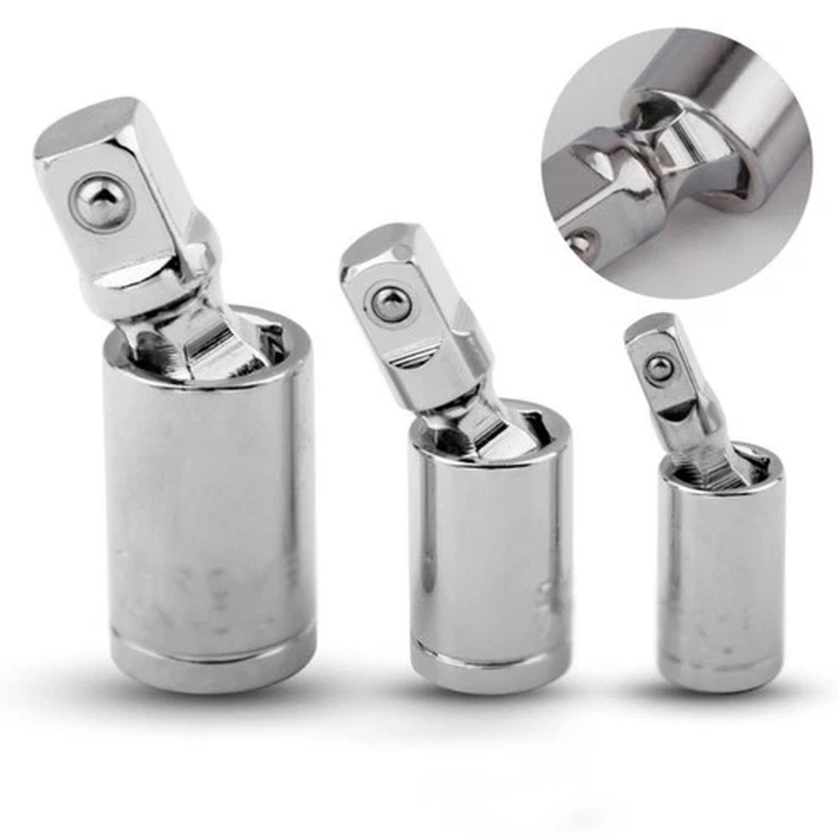 1/4" 3/8" 1/2" 2019 Hot Sale Newest Useful Ratchet Angle Extension Set Socket