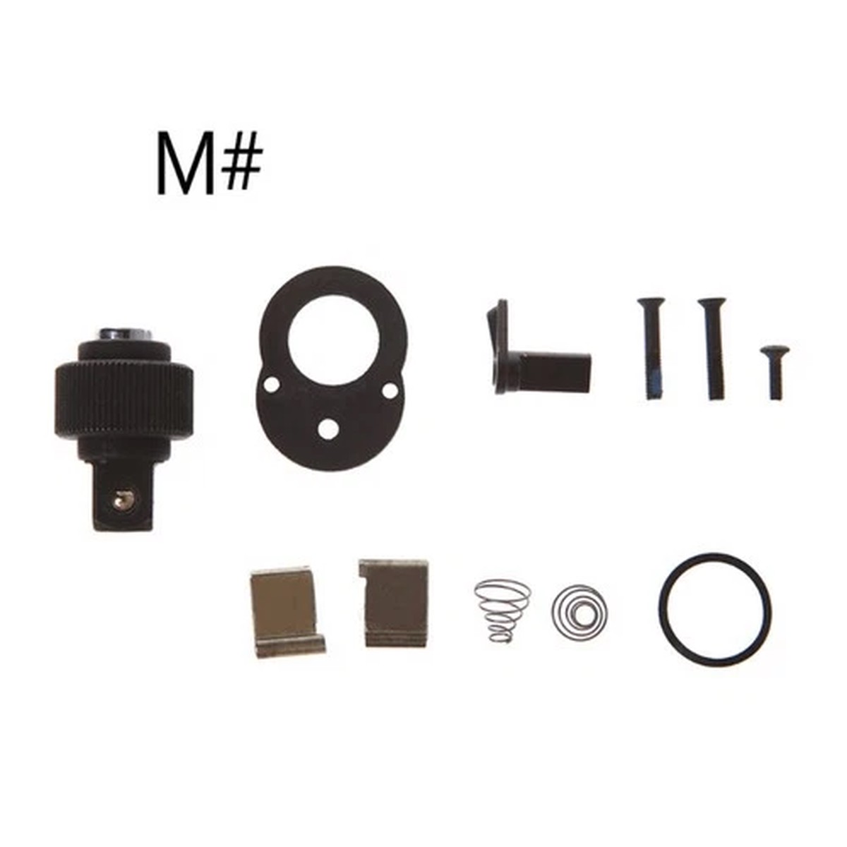 (1/4,3/8,1/2) 72Teeth Ratchet Socket Wrench Repair Accessory Spare Part Kit