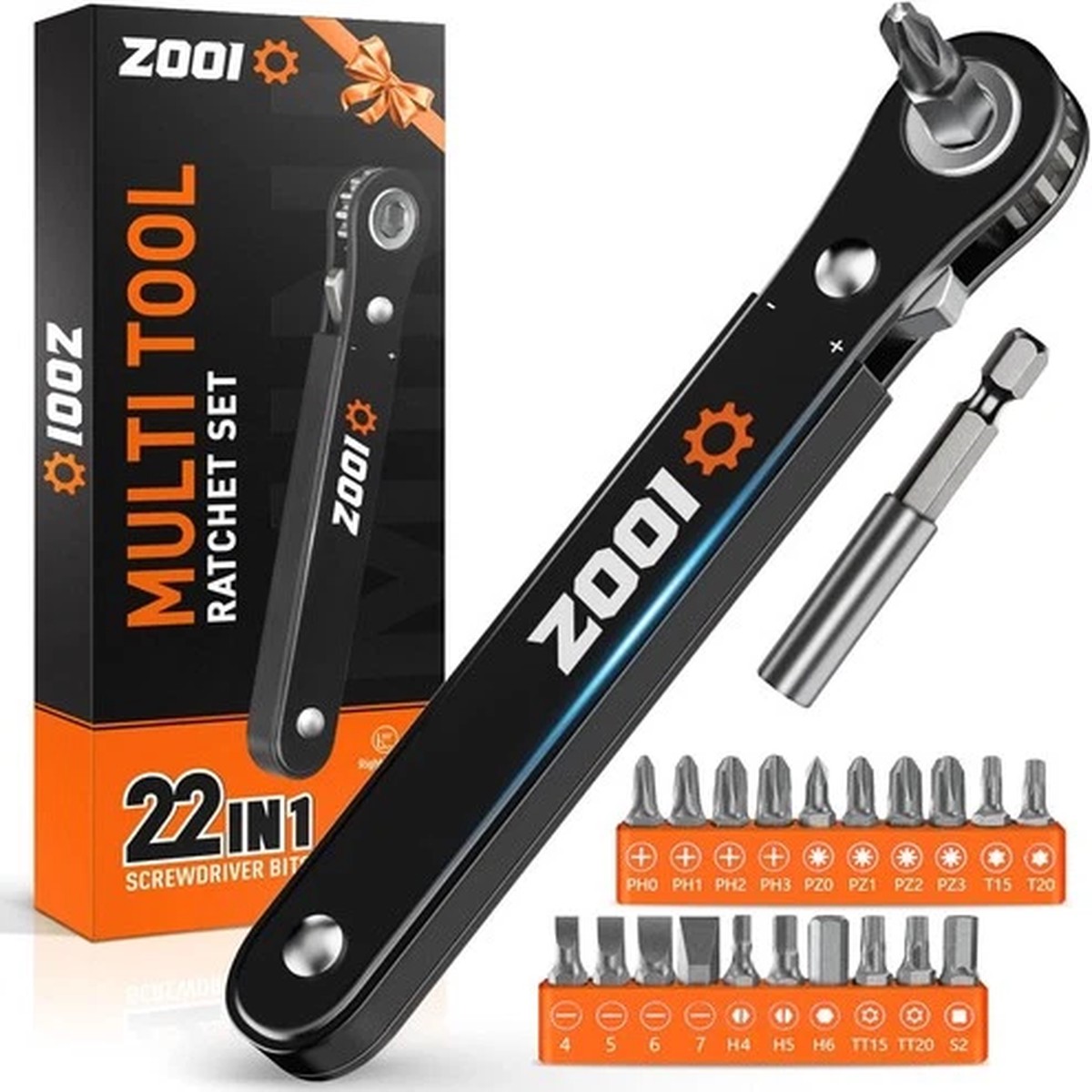ZOOI Gifts Men Gifts for Dad 22 in 1 Precision Screwdriver Set Tools Gadgets