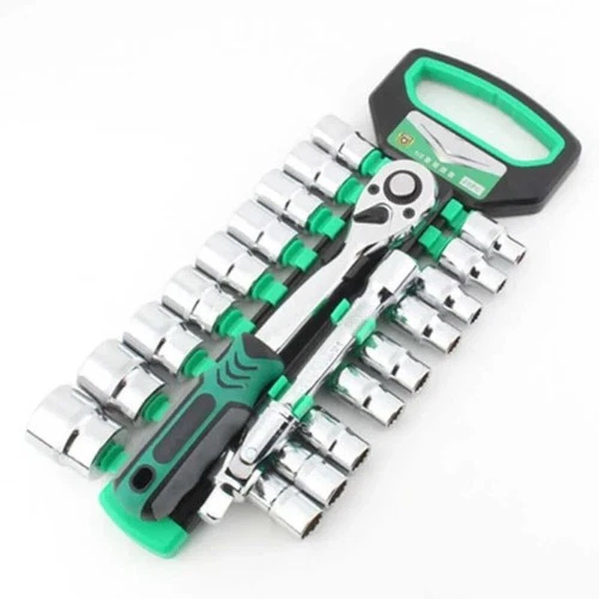 1/4" 3/8" 1/2"Ratchet Spanner Automotive Mechanic Tool Box Set Wrench Hand Tools