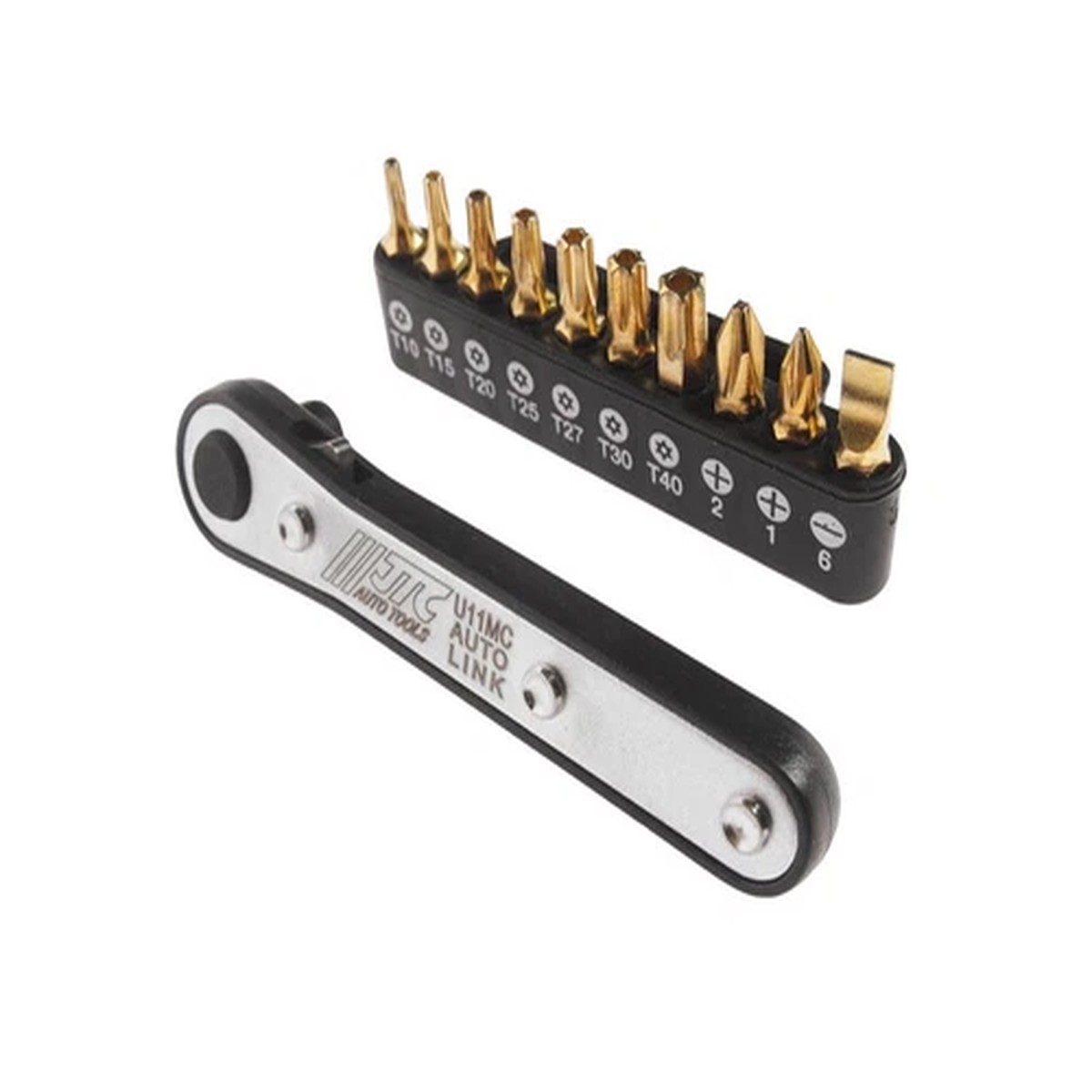 11PC MINI RATCHET BIT SET BY JTC U11MC