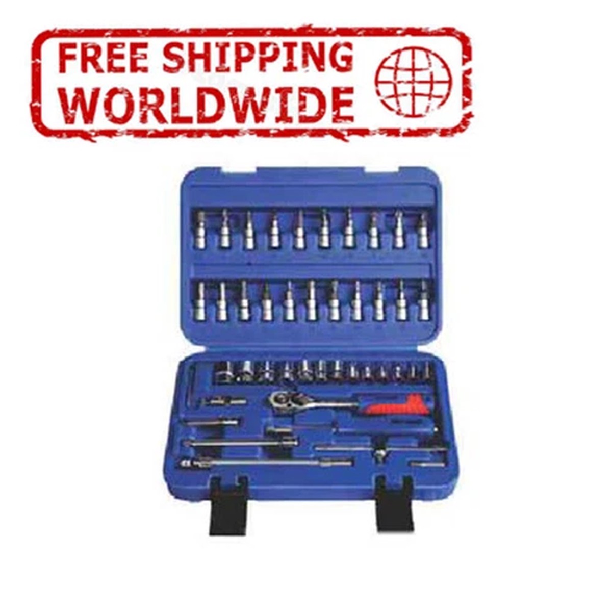 1/4 Drive Hex Socket SET A-SERIES NA-2462 46PCS Sockets & Accessories